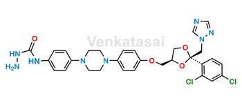 Picture of Itraconazole Hydrazinyl Impurity