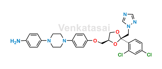 Picture of Itraconazole Aniline Impurity 