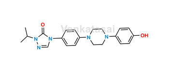Picture of Itraconazole Hydroxy Isopropyltriazolone Impurity