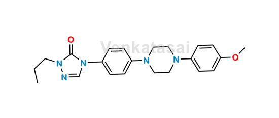 Picture of Itraconazole Methoxy Propyltriazolone Impurity