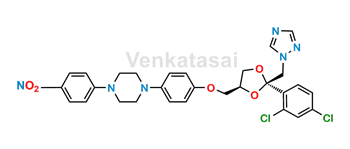 Picture of Itraconazole Nitrophenyl Impurity