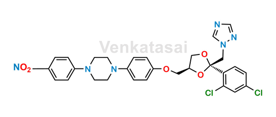 Picture of Itraconazole Nitrophenyl Impurity