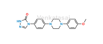 Picture of Itraconazole Methoxy Triazolone Impurity 