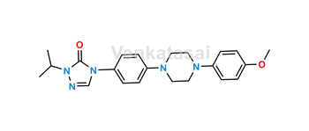 Picture of Itraconazole Methoxy Isopropyltriazolone Impurity