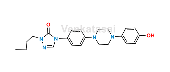 Picture of Itraconazole Hydroxy Butyltriazolone Impurity 