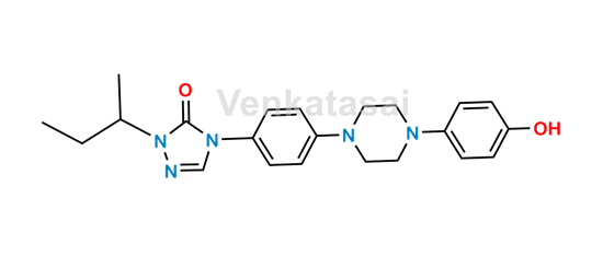 Picture of Itraconazole Hydroxy Isobutyltriazolone Impurity