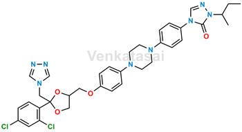 Picture of Itraconazole 4-Triazolyl Isomer