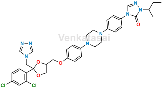 Picture of Itraconazole 4-Triazolyl Isomer