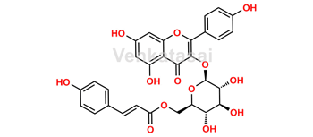 Picture of Kaempferol-3-O-(6''-O-p-Coumaroyl)Glucoside 