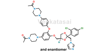 Picture of Ketoconazole EP Impurity B