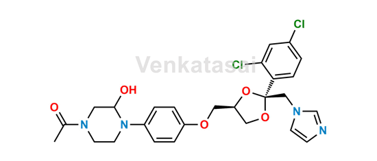 Picture of Ketoconazole Hydroxy Impurity