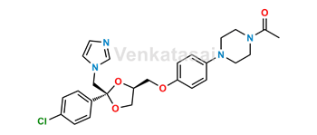 Picture of Ketoconazole Impurity 20