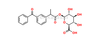 Picture of rac-Ketoprofen acyl-beta-D-glucuronide (mixture of isomers)