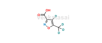 Picture of 5-Methylisoxazole-3-carboxylic-d4 Acid