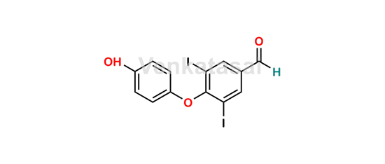 Picture of Levothyroxine Hydroxyphenoxy Aldehyde Impurity