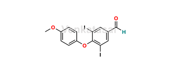 Picture of Levothyroxine Methoxyphenoxy Aldehyde Impurity