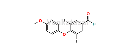 Picture of Levothyroxine Methoxyphenoxy Aldehyde Impurity