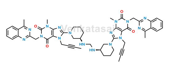 Picture of Linagliptin N,N’-Methylene Dimer