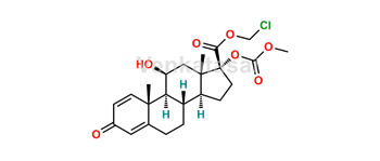 Picture of 17-Methoxycarbonyl Loteprednol