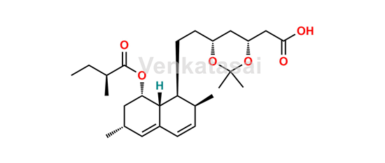 Picture of Lovastatin Hydroxy Acid 3,5-Acetonide