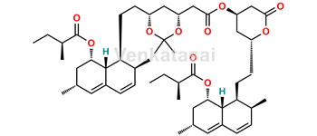 Picture of Lovastatin 3,5-Acetonide Lovastatin Ester