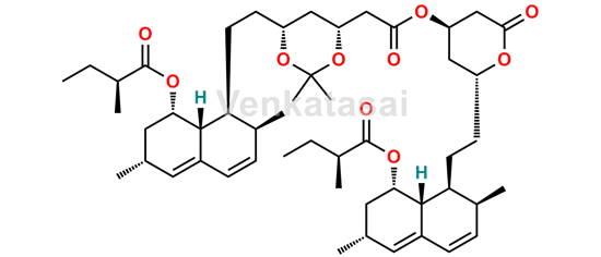 Picture of Lovastatin 3,5-Acetonide Lovastatin Ester