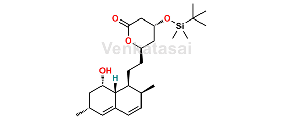 Picture of Lovastatin Diol Lactone 4-tert-Butyldimethylsilyl Ether