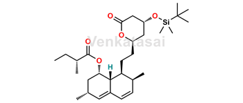 Picture of 4-O-tert-Butyldimethylsilyl Epi Lovastatin