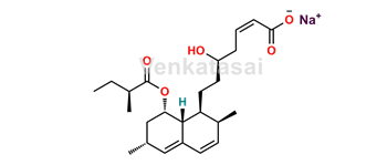 Picture of Cis-2,3-Dehydro Lovastatin Acid Sodium Salt