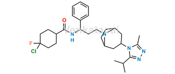 Picture of Maraviroc 4-Desfluoro 4-Chloro Impurity