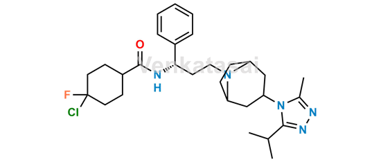 Picture of Maraviroc 4-Desfluoro 4-Chloro Impurity