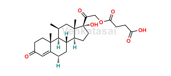 Picture of Methylprednisolone hydrogen succinate EP Impurity D