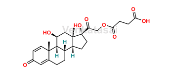 Picture of Methylprednisolone hydrogen succinate EP Impurity E