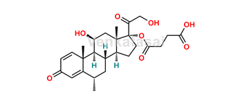 Picture of Methylprednisolone 17-Hydrogen Succinate 