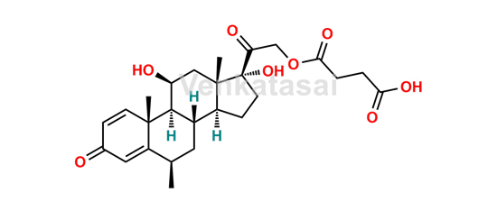 Picture of 6β-Methylprednisolone Hemisuccinate