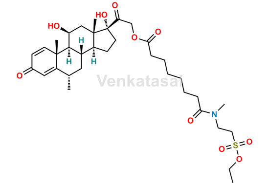 Picture of Methylprednisolone Suleptanate Ethyl Ester