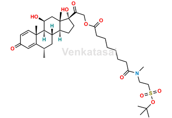 Picture of Methylprednisolone Suleptanate Tert Butyl Ester