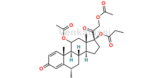 Picture of Methylprednisolone-17-propionate-11, 21 diacetate