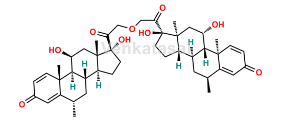 Picture of Methylprednisolone Dimer Impurity 1