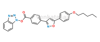 Picture of Micafungin Side Chain Acid Benzotriazole Ester 