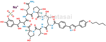 Picture of Micafungin Dessulfonic acid impurity