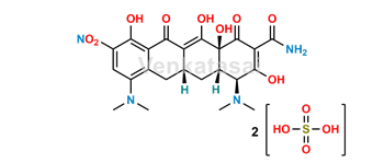 Picture of 9-Nitro Minocycline sulfate salt 