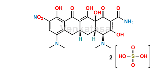 Picture of 9-Nitro Minocycline sulfate salt 