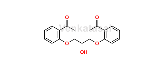 Picture of 1,3-bis(2-acetyl-3-phenoxy)-2-propanol