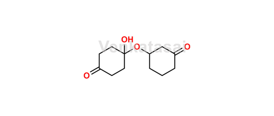 Picture of 4-Hydroxy-4-((3-oxocyclohexyl)oxy)cyclohexan-1-one