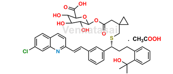 Picture of Montelukast Acyl-β-D-Glucuronide Acetate