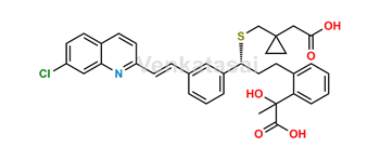 Picture of Montelukast Dicarboxylic Acid Disodium Salt