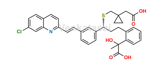 Picture of Montelukast Dicarboxylic Acid Disodium Salt