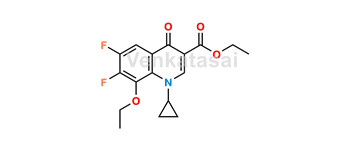 Picture of Moxifloxacin Difluoro Ethoxy Ethyl Ester