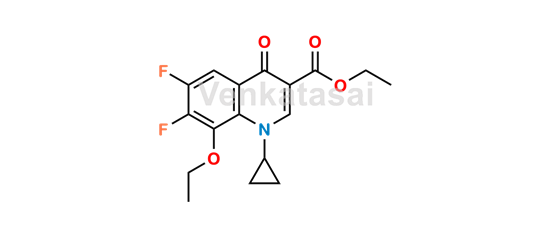 Picture of Moxifloxacin Difluoro Ethoxy Ethyl Ester